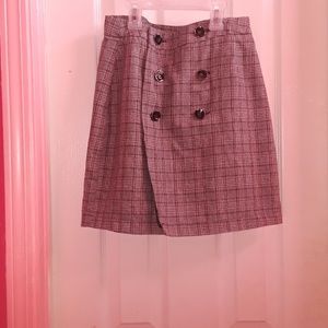 Plaid skirt